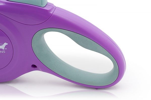 LESĂ DOMESTICO RETRACTABILĂ EASY LOCK - 5M/20KG MOV - imagine 3