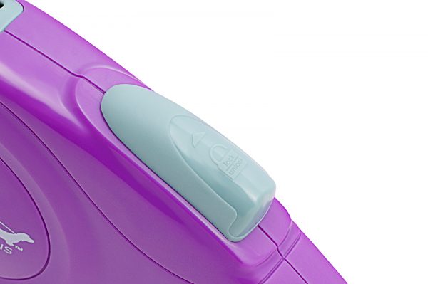 LESĂ DOMESTICO RETRACTABILĂ EASY LOCK - 5M/20KG MOV - imagine 2