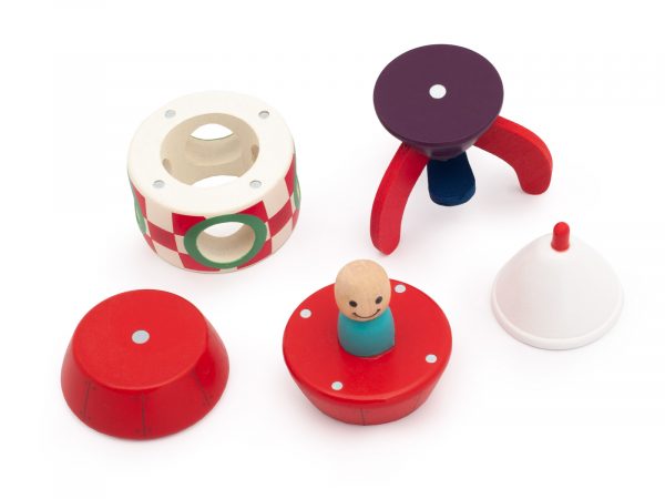 Racheta – set de construcții magnetic - imagine 2