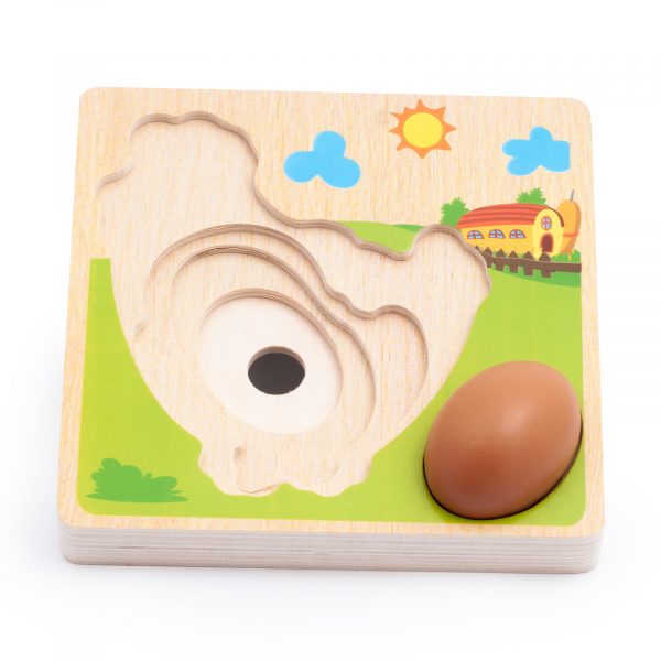 Set din lemn pentru construcții CUM IESE PUIUL DIN GĂOACE - imagine 2