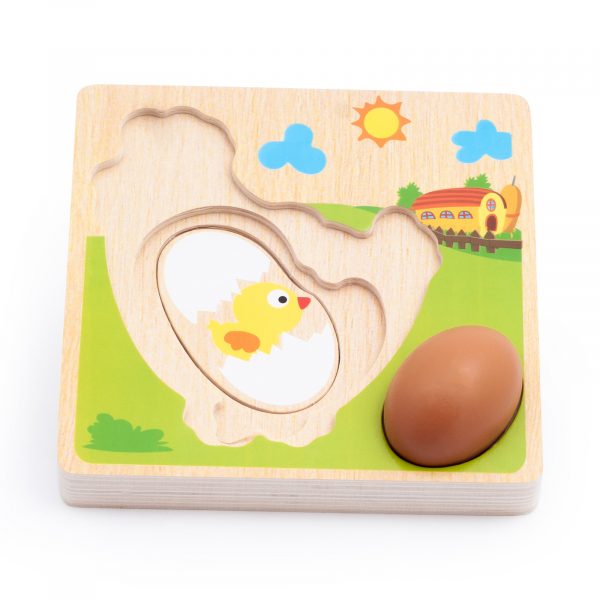 Set din lemn pentru construcții CUM IESE PUIUL DIN GĂOACE - imagine 4