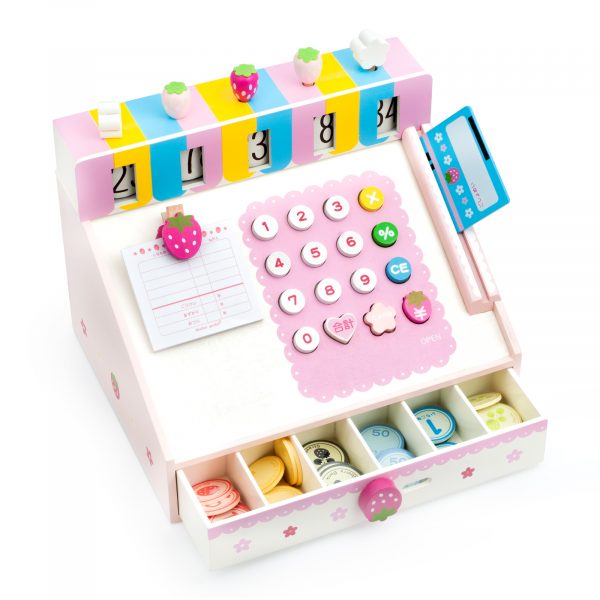 Drevena-hracka-POKLADNA_01_1k1 Jucărie din lemn CASĂ DE MARCAT - imagine 1