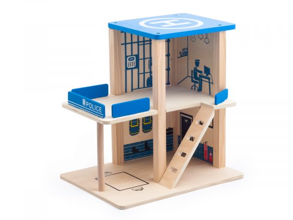 Drevena-hracka-POLICEJNI-STANICE_08 Jucărie din lemn - Secția de Poliție - imagine 8