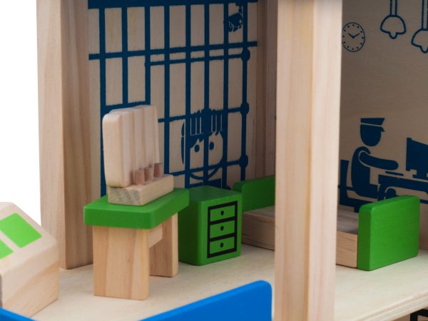 Drevena-hracka-POLICEJNI-STANICE_10 Jucărie din lemn - Secția de Poliție - imagine 10