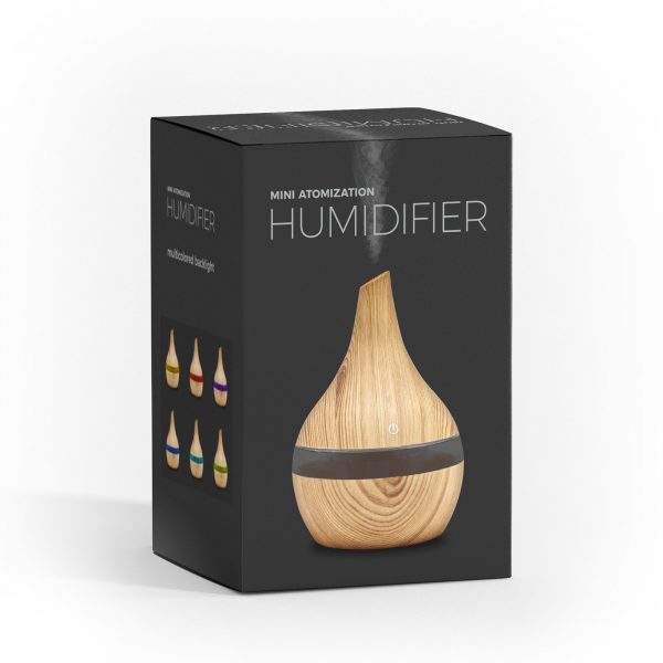 Umidificator de aer - Difuzor cu ultrasunete, pentru aromaterapie - imagine 5