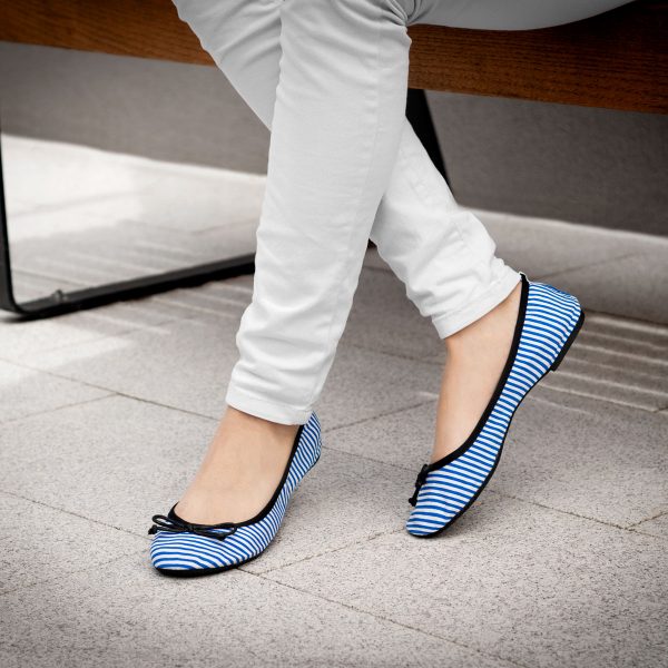 1k1_out2019_navy-1 Pantofi pliabili in poseta NAVY STRIPE - imagine 2