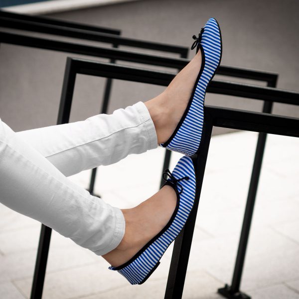 1k1_out2019_navy-3 Pantofi pliabili in poseta NAVY STRIPE - imagine 3