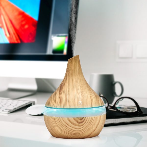 Umidificator de aer - Difuzor cu ultrasunete, pentru aromaterapie - imagine 3