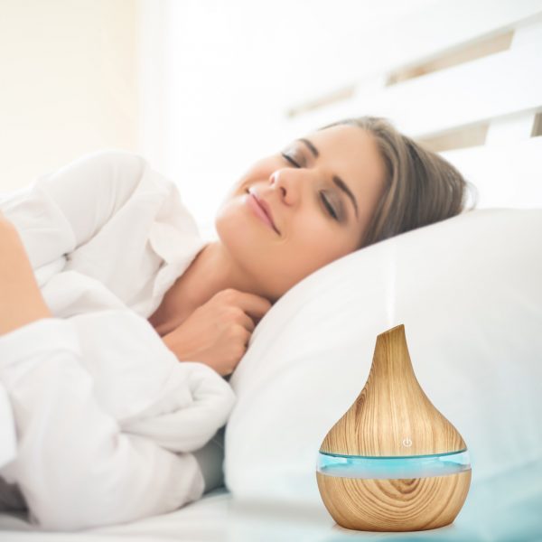 Umidificator de aer - Difuzor cu ultrasunete, pentru aromaterapie - imagine 2