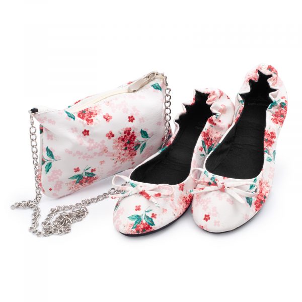 Pantofi pliabili in poseta pentru fete MORNING FLOWER - imagine 3