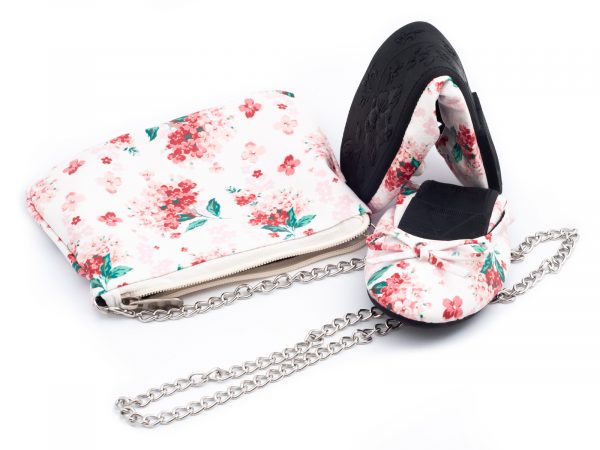 Pantofi pliabili in poseta pentru fete MORNING FLOWER - imagine 5