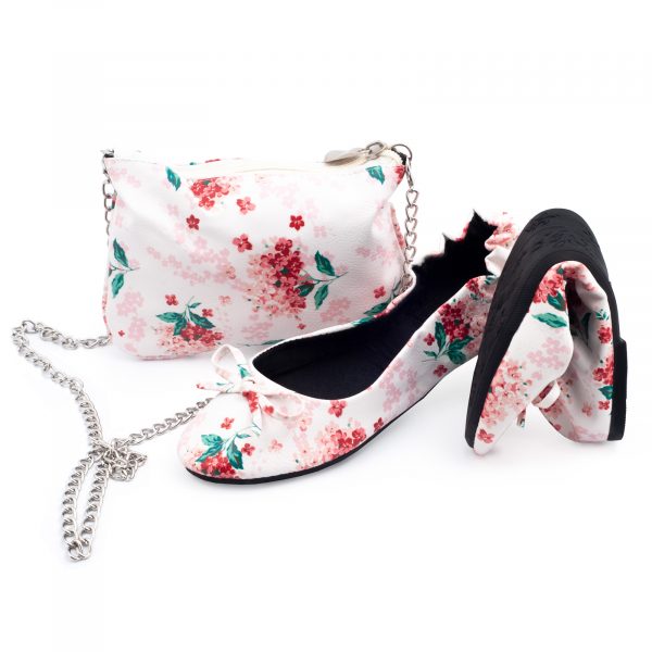 Pantofi pliabili in poseta pentru fete MORNING FLOWER - imagine 8