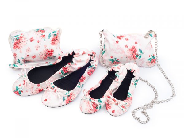 Pantofi pliabili in poseta pentru fete MORNING FLOWER - imagine 2