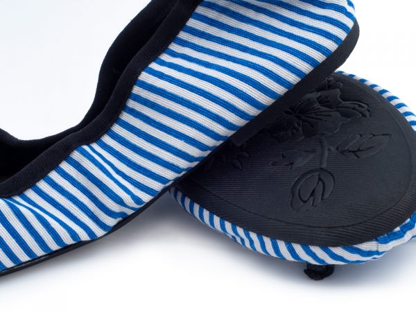 NavyStripes-06 Pantofi pliabili in poseta NAVY STRIPE - imagine 9