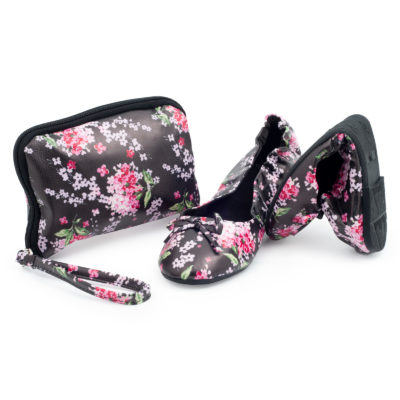 Pantofi pliabili in poseta NIGHT FLOWER