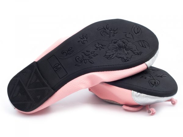 Pantofi pliabili in poseta pentru fete PINK FAIRY - imagine 6