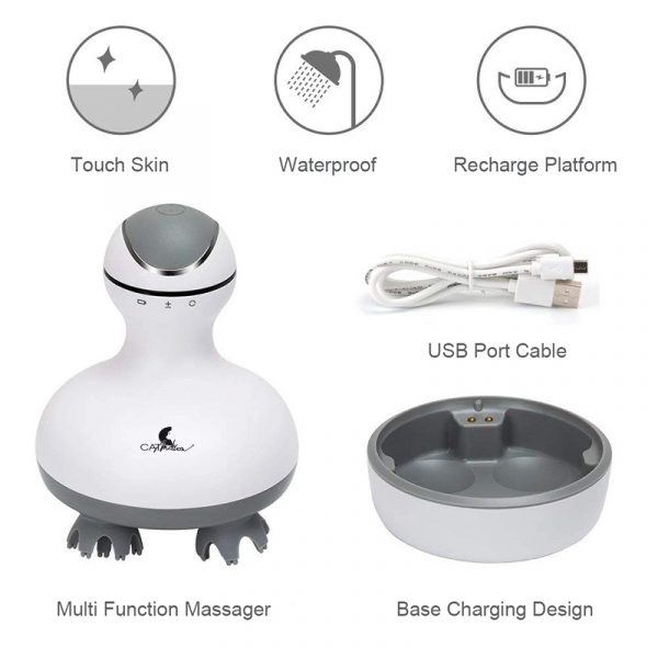 ScalpMassager_Parts+icons Aparat de masaj pentru masajul capului - imagine 9