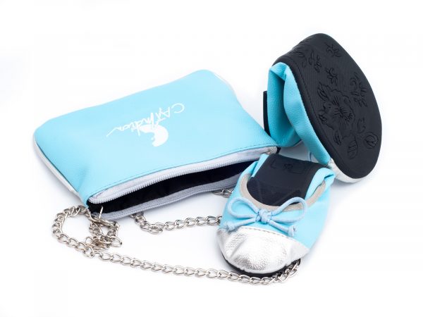 Pantofi pliabili in poseta pentru fete SNOW PRINCESS - imagine 3