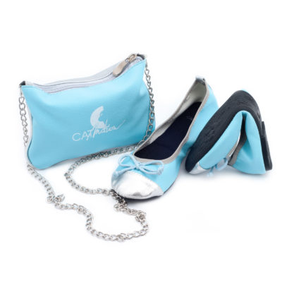 Pantofi pliabili in poseta pentru fete SNOW PRINCESS